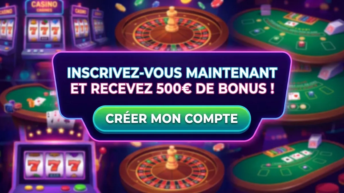 Inscription avec bonus